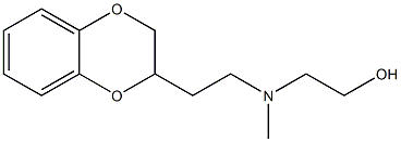 2-(2-(N-(2-Hydroxyethyl)-N-methyl)aminoethyl)-1,4-benzodioxan