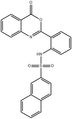 N-[2-(4-Oxo-4H-3,1-benzoxazin-2-yl)phenyl]-2-naphthalenesulfonamide