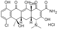 4-EPICHLORTETRACYCLINE HYDROCHLORIDE Structural