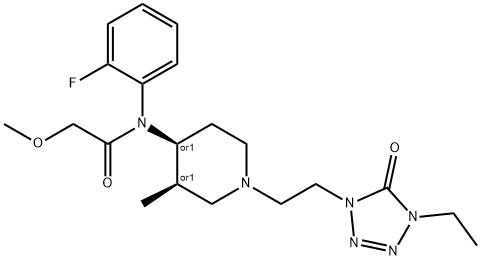 Brifentanil Structural