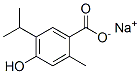 4-Hydroxy-5-isopropyl-2-methylbenzoic acid sodium salt