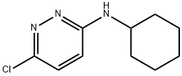 6-Chloro-N-cyclohexylpyridazin-3-amine Structural