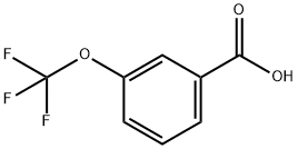 3-(Trifluoromethoxy)benzoic acid Structural