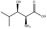 (2S,3R)-(+)-2-Amino-3-hydroxy-4-methylpentanoic acid Structural