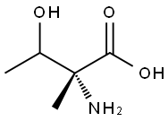 2-AMINO-3-HYDROXY-2-METHYLBUTANOIC ACID Structural