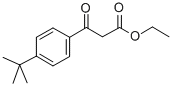 ETHYL 3-(4-TERT-BUTYLPHENYL)-3-OXOPROPANOATE Structural