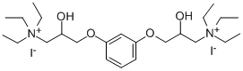 (m-Phenylenebis(oxy(2-hydroxytrimethylene)))bis(triethylammonium iodid e)