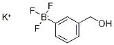 POTASSIUM 3-(HYDROXYMETHYL)PHENYLTRIFLUOROBORATE Structural