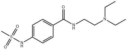 N-(DIETHYLAMINOETHYL)-4-METHYLSULFOAMINOBENZAMIDE