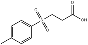 3-(TOLUENE-4-SULFONYL)-PROPIONIC ACID Structural