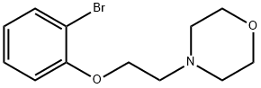 4-[2-(2-BROMOPHENOXY)ETHYL]MORPHOLINE