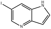 6-IODO-1H-PYRROLO[3,2-B]PYRIDINE Structural