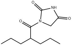 Hydantoin, 1-(2-propylvaleryl)- Structural