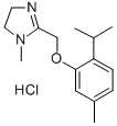 1-Methyl-2-(2-thymoxymethyl)-2-imidazoline hydrochloride