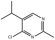 4-chloro-2-methyl-5-(1-methylethyl)pyrimidine Structural