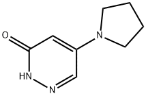 5-(1-PYRROLIDINYL)-3(2H)-PYRIDAZINONE Structural