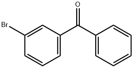 3-Bromobenzophenone Structural