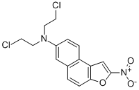 7-(BIS(2-CHLOROETHYL)AMINO)-2-NITRONAPHTHO(2,1-B)FURAN