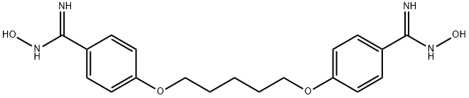 N,N'-dihydroxypentamidine Structural