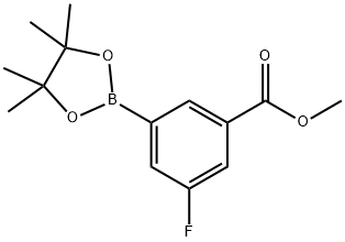 Methyl 3-fluoro-5-(4,4,5,5-tetramethyl-1,3,2-dioxaborolan-2-yl)benzoate