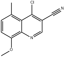 4-chloro-8-methoxy-5-methylquinoline-3-carbonitrile