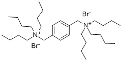 (p-Phenylenedimethylene)bis(tributylammonium bromide) Structural