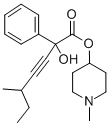 1-Methyl-4-piperidyl phenyl(3-methyl-1-pentynyl)glycolate