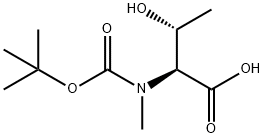 BOC-N-ME-THR-OH Structural