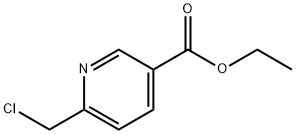 ETHYL 6-(CHLOROMETHYL)NICOTINATE Structural