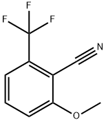 2-METHOXY-6-(TRIFLUOROMETHYL)BENZONITRILE Structural