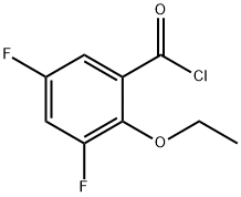 2-ETHOXY-3,5-DIFLUOROBENZOYL CHLORIDE Structural