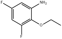 2-ETHOXY-3,5-DIFLUOROANILINE Structural