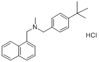 Butenafine hydrochloride Structural