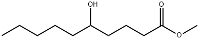 Decanoic acid, 5-hydroxy-, methyl ester Structural