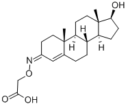 17BETA-HYDROXY-4-ANDROSTEN-3-ONE 3-[O-CARBOXYMETHYL]OXIME