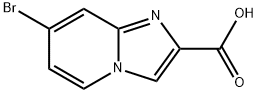 7-broMoH-iMidazo[1,2-a]pyridin-2-carboxylic acid Structural