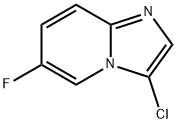 IMidazo[1,2-a]pyridine, 3-chloro-6-fluoro- Structural