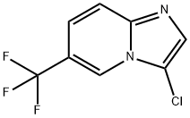 IMidazo[1,2-a]pyridine, 3-chloro-6-(trifluoroMethyl)- Structural