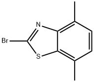 2-BROMO-4,7-DIMETHYLBENZOTHIAZOLE Structural