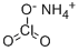 Ammonium chlorate Structural