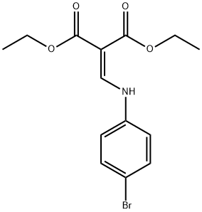 (4-BROMOANILINOMETHYLENE)MALONIC ACID DIETHYL ESTER