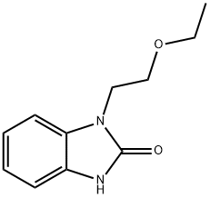 1-(2-ETHOXY-ETHYL)-1,3-DIHYDRO-BENZOIMIDAZOL-2-ONE Structural