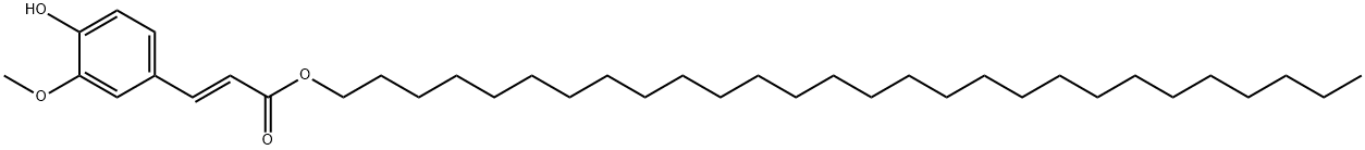 Octacosyl (E)-ferulate Structural