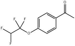 4'-(1,1,2,2-TETRAFLUOROETHOXY)ACETOPHENONE Structural