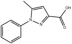 5-METHYL-1-PHENYLPYRAZOLE-3-CARBOXYLIC ACID Structural