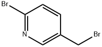 Pyridine, 2-bromo-5-(bromomethyl)- (9CI) Structural