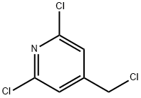 2,6-DICHLORO-4-(CHLOROMETHYL)PYRIDINE Structural