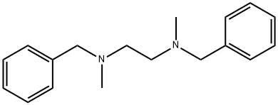 N,N'-DIBENZYL-N,N'-DIMETHYLETHYLENEDIAMINE Structural