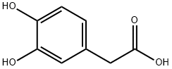 3,4-Dihydroxyphenylacetic acid Structural