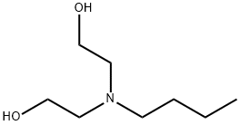 2,2'-(Butylimino)diethanol Structural